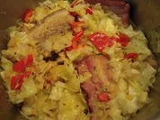 Spitzkohl vereint sich mit Spitzpaprika - Rezept