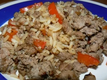Reis-Hackfleischpfanne - Rezept
