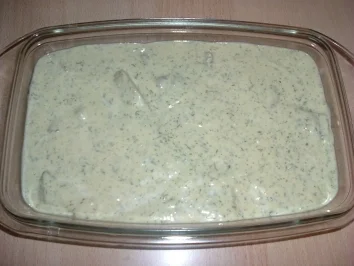 Rezept: AUFLAUF: ROTBARSCHFILET MIT REIS Bild Nr. 4 AUFLAUF: ROTBARSCHFILET MIT REIS - Rezept - Bild Nr. 4