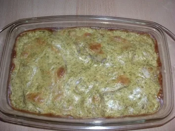 Rezept: AUFLAUF: ROTBARSCHFILET MIT REIS AUFLAUF: ROTBARSCHFILET MIT REIS - Rezept