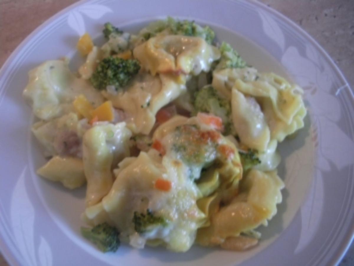 Tortellini mit Gemüse - Rezept