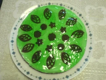 Grüne Quarktorte - Rezept