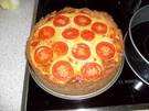 Quiche avec Tomaten - Rezept