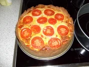 Quiche avec Tomaten - Rezept