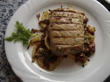 Thunfisch " sizilianische Art " - Rezept