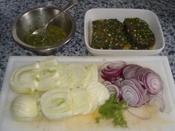 Thunfisch " sizilianische Art " - Rezept