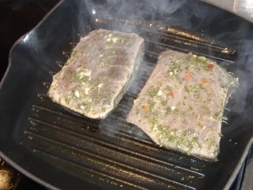 Thunfisch " sizilianische Art " - Rezept