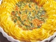 Kartoffelauflauf mit Gemüse - Rezept