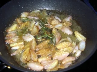 Rezept: Geflügelleber in Rotweinsauce Bild Nr. 5 Geflügelleber in Rotweinsauce - Rezept - Bild Nr. 5