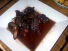 Geflügelleber in Rotweinsauce - Rezept