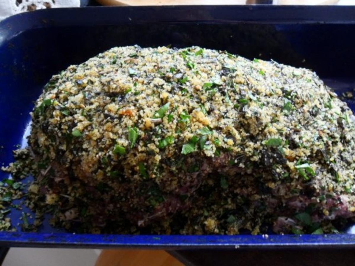 Lammkeule mit Kräuterkruste - Rezept mit Bild - kochbar.de Lammkeule mit Kräuterkruste - Rezept mit Bild - kochbar.de