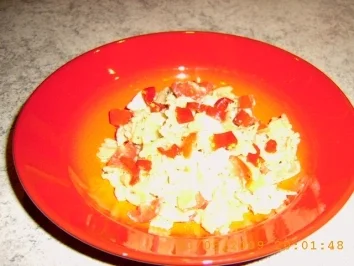 Beste Reste - Nudelgericht mit Feta und Tomaten - Rezept