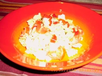 Beste Reste - Nudelgericht mit Feta und Tomaten - Rezept