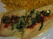 Hähnchenbrust mit Rucolasauce - Rezept