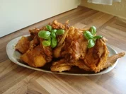 Hauptgericht - Kaninchen - Conejo con almendras  - Kaninchen in Mandelssauce - Rezept