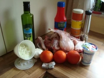 Hauptgericht - Kaninchen - Conejo con almendras  - Kaninchen in Mandelssauce - Rezept - Bild Nr. 2