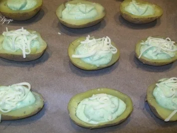 Kartoffeln mit Pestofüllung - Rezept