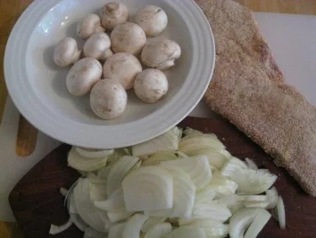 Schweineschnitzel  " Patron "   so wie es der Chef mochte - Rezept