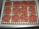 Hackfleischtoast - Rezept