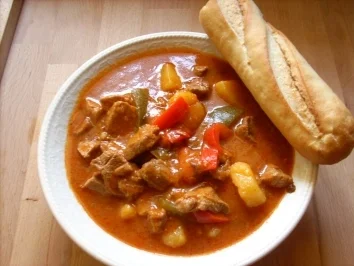 Bagracsgulyas - Kesselgulasch - Rezept - Bild Nr. 2