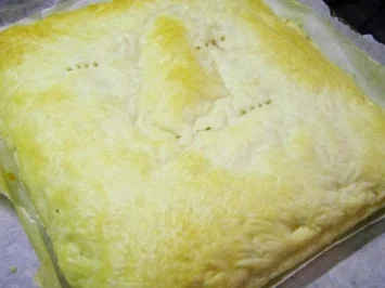 Rezept: Cordon-Bleu-Schnitten aus Blätterteig Cordon-Bleu-Schnitten aus Blätterteig - Rezept