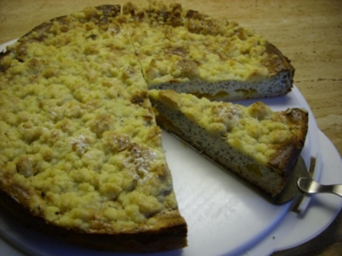 Quark Mohn Torte mit Mandarinen - einfach - von kuechenschelle