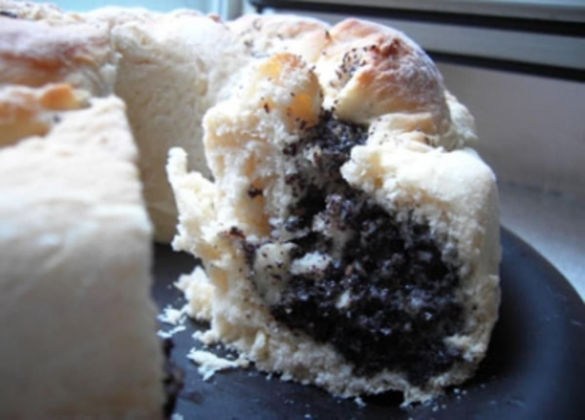 Kuchen: Mohn-Nuss-Apfel-Kranz - Rezept mit Bild - kochbar.de