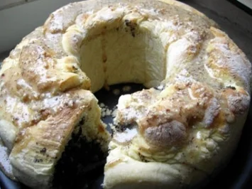 Kuchen: Mohn-Nuss-Apfel-Kranz - Rezept