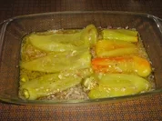 Paprika eingelegt Antipasti aus Rumänien - Rezept