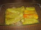Paprika eingelegt Antipasti aus Rumänien - Rezept