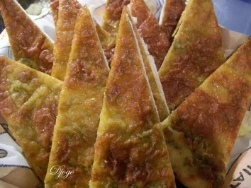 Bärlauchpesto-Pizza-Brot - Rezept - Bild Nr. 9