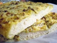 Bärlauchpesto-Pizza-Brot - Rezept