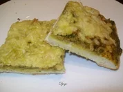 Bärlauchpesto-Pizza-Brot - Rezept