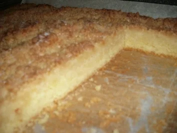 Rezept: Blitz-Streuselkuchen vom Blech Blitz-Streuselkuchen vom Blech - Rezept