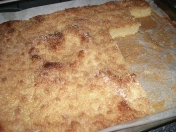 Rezept: Blitz-Streuselkuchen vom Blech Blitz-Streuselkuchen vom Blech - Rezept