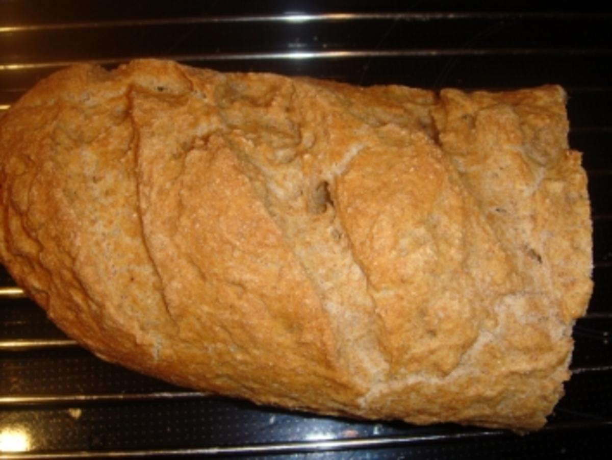 Brot: Stangenweißbrot aus vollem Korn - Rezept - Bild Nr. 2