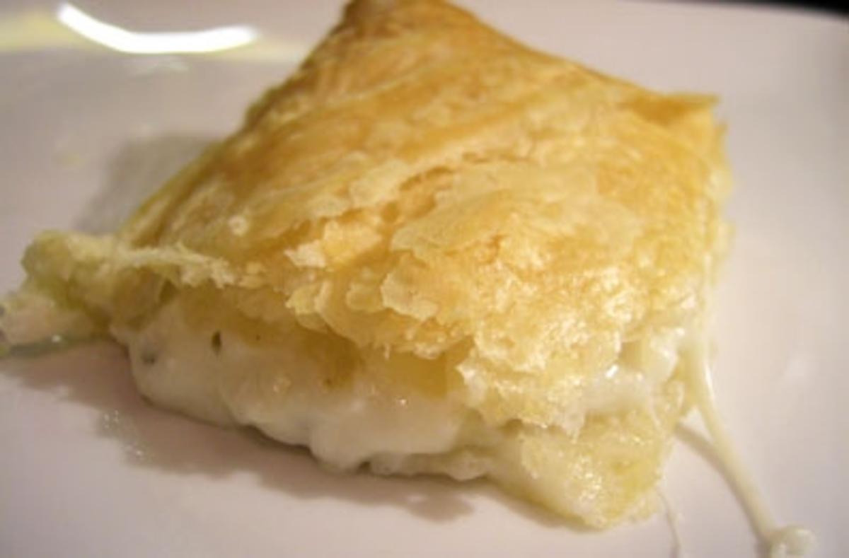 Käse-Blätterteig-Schnitten - Rezept