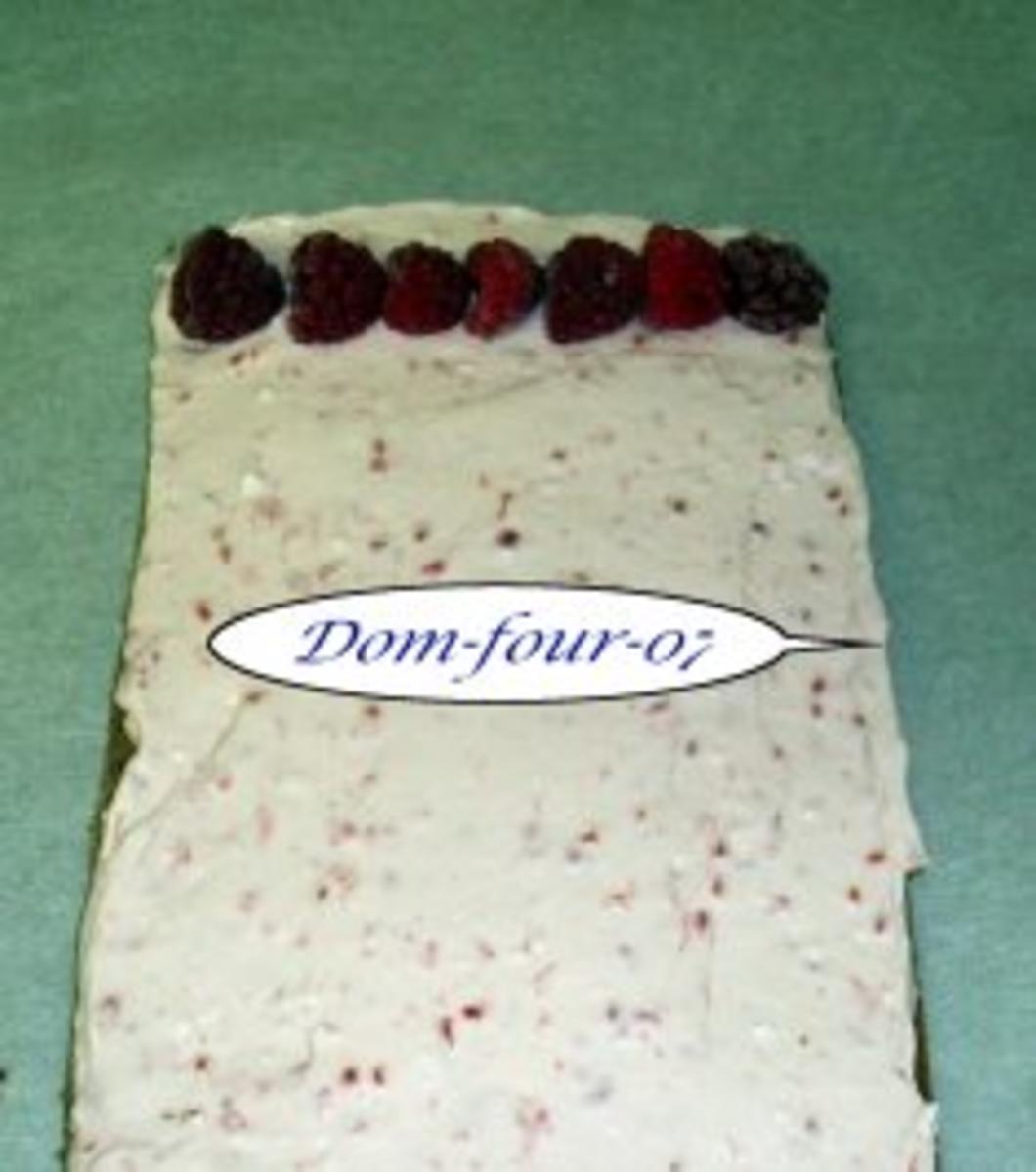 Himbeersahne in Schokoladenroulade - Rezept - Bild Nr. 3