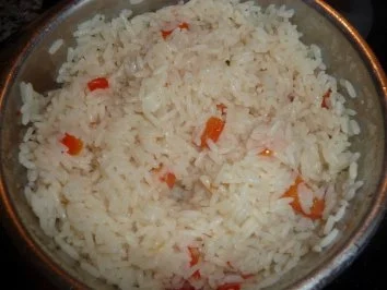 Paprika - Reis - Rezept