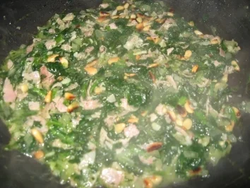 Nudel-Blattspinat-Gratin - Rezept - Bild Nr. 3