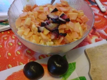 Chicoree - Obstsalat - Rezept