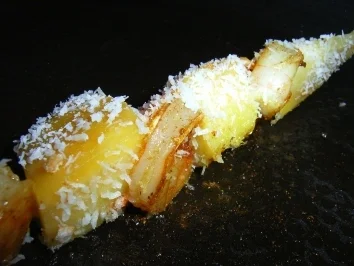 Rezept: Mango-Garnelen-Spieß Mango-Garnelen-Spieß - Rezept