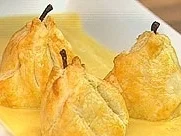 Birne im Schlafrock - Rezept