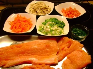 Fisch: Lachsforelle in Blätterteig - Rezept - Bild Nr. 5