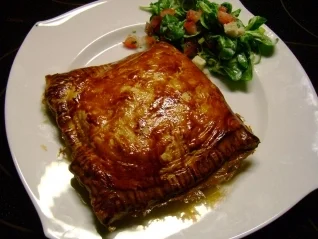 Fisch: Lachsforelle in Blätterteig - Rezept - Bild Nr. 3