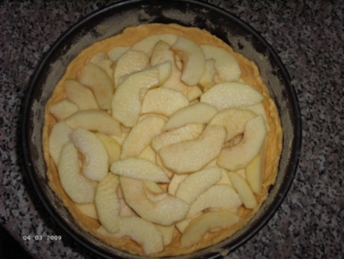 Apfelkuchen in leckerer Quarkhülle - Rezept