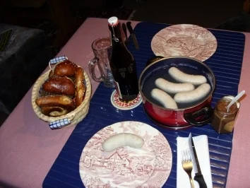 Rezept: Weißwurst-Frühstück Weißwurst-Frühstück - Rezept