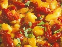 Drei-Bohnen-Chili - Rezept