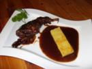 Kaninchen in Rotwein-Kräuter-Sosse - Rezept