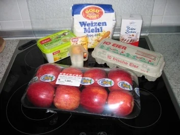 Kuchen: Versunkener Apfelkuchen - Rezept - Bild Nr. 7